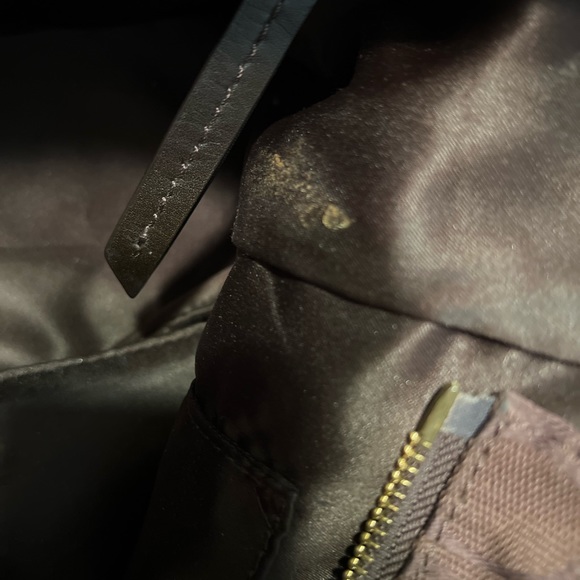 Coach purse brown and gold mixed materials in great condition! - Picture 6 of 16